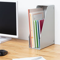 コクヨ ファイルボックス E&S グレー フーE455M 1セット(10冊:5冊入×2袋)