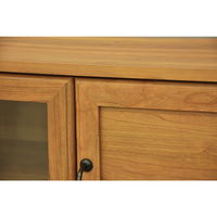 エイ・アイ・エス タンジェリン ローキャビネット120 ナチュラル 幅1199×奥行396×高さ519mm TGR-120LC 1台（直送品）