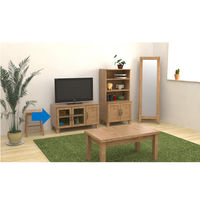 エイ・アイ・エス タンジェリン ローボード ナチュラル 幅900×奥行396×高さ519mm TGR-901GW 1台（直送品）