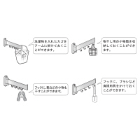 川口技研 フリーアーム ステンカラー FA-404-ST 1本（直送品）