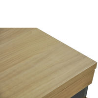 エイ・アイ・エス ブラックガラスAVボード120 ナチュラル 幅1200×奥行395×高さ360mm AV-BKG120 NA 1台（直送品）