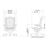 CC81GR FPG7 オカムラ コンテッサ セコンダ 可動肘 座メッシュ ハイバックシルバーフレーム ブラックボディ ベージュ 1脚（直送品）