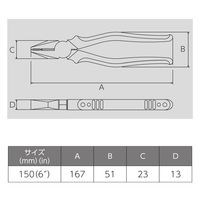 ビクター ビクターペンチエラストマG 265HG-150 フジ矢（直送品）