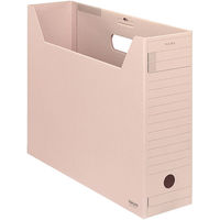 コクヨ　ファイルボックス-FS　＜Fタイプ＞　フタ付き　B4ヨコ　背幅102mm　ピンク　B4-LFFN-P　1セット（10冊）
