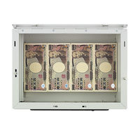 コクヨ 手提げ金庫(テンキー付き)A4(1号)ライトグレー CB-T11M 1セット(4台)