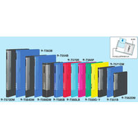 コクヨ　クリヤーブック（ウェーブカット・固定式）　B4タテ40ポケット　青　ブルー　ラ-T574B　5冊
