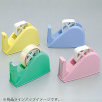 コクヨ テープカッター 緑 大巻対応 T-M15G 1セット（10台）（直送品）