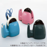 コクヨ テープカッター ロータリー ピンク 大巻・小巻対応 T-M13P 1セット（10個）（直送品）