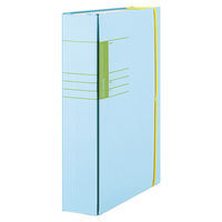 コクヨ 学校プリント用ガバットファイル A4タテ 青 フ-SC190NB 1セット(10冊)