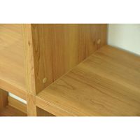 エイ・アイ・エス レクタックス オープンラック 階段2段タイプ ナチュラル RX-2STR NA 1台（直送品）