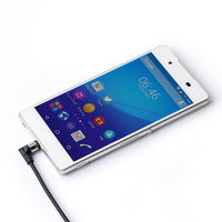 サンワサプライ Magnet脱着式microUSB変換アダプタケーブル AD-MMG01 1本