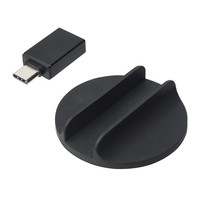 サンワサプライ スタンド付きUSB Type Cカードリーダー ADR-3TCMS5BK 1個（直送品）