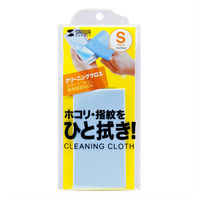 サンワサプライ マイクロファイバークリーニングクロス CD-CC11BL 1個