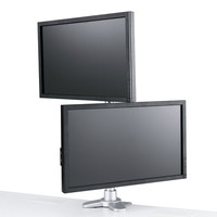 サンワサプライ 水平垂直液晶モニターアーム（上下2面） CR-LA1009N 1台（直送品）