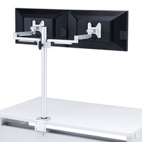 【処分品】サンワサプライ 水平多関節液晶モニタアーム（H700 左右2面） CR-LA1404N 1台（直送品）