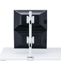 サンワサプライ 水平多関節液晶モニタアーム（H700 上下2面） CR-LA1405N 1台（直送品）