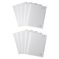 サンワサプライ DVDトールケース（1枚収納） ホワイト DVD-TN1-10W 1セット（10枚入り）（直送品）