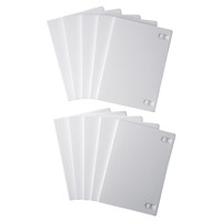 サンワサプライ スリムDVDトールケース（1枚収納） ホワイト DVD-TU1-10W 1セット（10枚入り）（直送品）