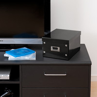 サンワサプライ 組み立て式DVD BOX （ブラック） FCD-MT4BK 1個（直送品）