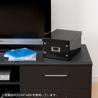 サンワサプライ 組み立て式DVD BOX （ホワイト） FCD-MT4W 1個（直送品）