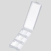 サンワサプライ SDカードケース(6枚収納・クリア) FC-MMC23SDCL 1個