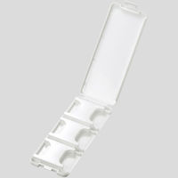 サンワサプライ SDカードケース(6枚収納・ホワイト) FC-MMC23SDW 1個