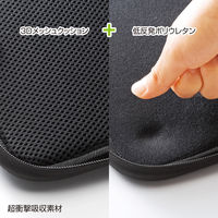 サンワサプライ 衝撃吸収インナーケース(10.1~12.1型) IN-H10BKN 1個