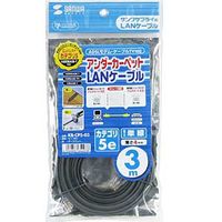 サンワサプライ アンダーカーペットLANケーブル3m KB-CP5-03 1本