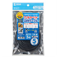 サンワサプライ アンダーカーペットLANケーブル5m KB-CP5-05 1本