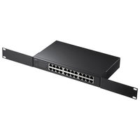 サンワサプライ Giga対応スイッチングハブ(24ポート) ループ検知機能つき LAN-GIGAH24L 1個（直送品）