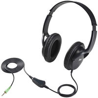 サンワサプライ マルチメディアヘッドホン MM-HP210 1個（直送品）