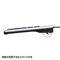 サンワサプライ USB2.0ハブ付テンキー 有線 うす型メンブレン シルバー NT-16UH2SVN 1個（直送品）