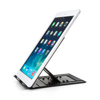 サンワサプライ モバイルタブレットスタンド(ブラック) PDA-STN11BK 1個（直送品）