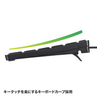 サンワサプライ 英語配列USBスリムキーボード 有線 パンタグラフ ブラック SKB-E2U 1個（直送品）