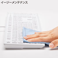 有線キーボード　メンブレン　スタンダード　ホワイト　SKB-SL16W　サンワサプライ　1個（直送品）