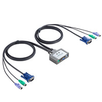 サンワサプライ パソコン自動切替器(2:1) SW-KVM2CPN 1個（直送品）