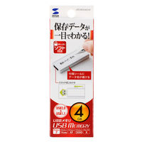 サンワサプライ USB2.0 メモリ UFD-RNS4GW 1個