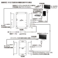 サンワサプライ PoE対応HDMIエクステンダー(セットモデル) VGA-EXHDPOE2 1個