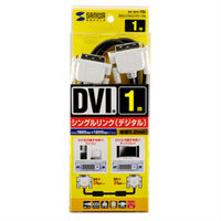 サンワサプライ DVIシングルリンクケーブル KC-DVI-1SL 1個（直送品）