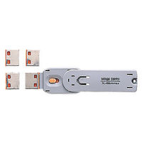 サンワサプライ USBコネクタ取付けセキュリティ SL-46-D 1個