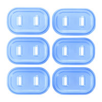 サンワサプライ プラグ安全カバー TAP-PSC5N 1セット（6個入り）（直送品）