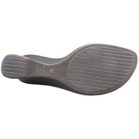 山一 厚底ウエッジ2ベルトミュール ホワイト L YI601 1足　ナースサンダル（直送品）