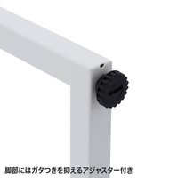 サンワサプライ スタンディングデスク（W1200） EHD-ST12050W 幅1200×奥行500×高さ1000mm 1台（直送品）