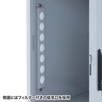 サンワサプライ 簡易防塵ハブボックス（4U） MR-FAHBOX4U 幅335×奥行465×高さ600mm 1台（直送品）