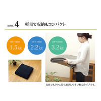 イケヒコ ラグ 洗える 無地カラー 選べる7色 『モデルノ』 グレー 約200×250cm 1292340136502 1枚（直送品）