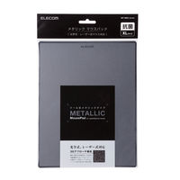 エレコム マウスパッド/メタリック/XLサイズ/ブラック MP-MBGBK 1個