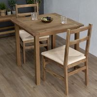 B.Bファニシング LAGOL ダイニングテーブル 幅750×奥行747×高さ730mm LADT-75 1台（直送品）