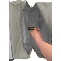 meori 折りたたみクーラバッグ ストーングレー A100422 1個