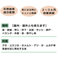 コモライフ 効果持続虫除け剤バグズアウト 218903 1個