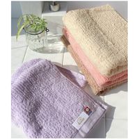 ヒオリエ 今治製 フェイスタオル リバース 3枚 オフホワイト 白 約34×80cm タオル 吸水 速乾 セット 無地 今治タオル 日本製 やや薄手